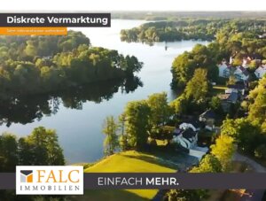 **Wunderschönes Seegrundstück bebauen!** FALC Immobilien**